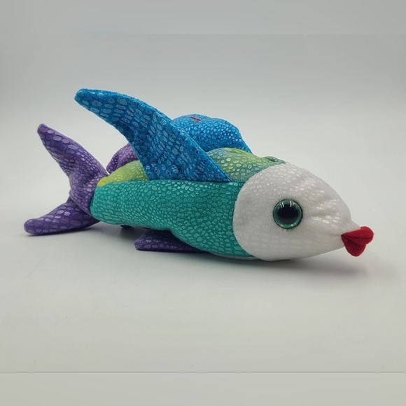 Ty Beanie Baby  "Propeller" The Colorful & Cute Fish - Picture 3 of 4